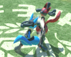 Pokken Lucario Homing Attack 1.png