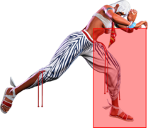 SF6 Elena 6hphk hitbox.png