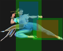 SF6 Chun-Li j236lk hitbox2.png