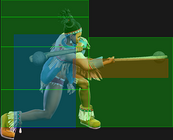 SF6 Lily 2lp hitbox.png