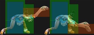 SF6 Lily 5hp hitbox.png
