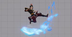 NASB2 Azula LightDownAir-BurningMeteorKick.png