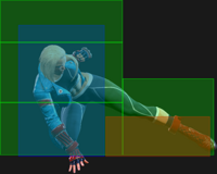 SF6 Cammy 2lk hitbox.png