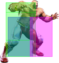 SF6 Zangief 63214k close hitbox.png