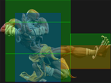 SF6 Dhalsim 1lk hitbox.png
