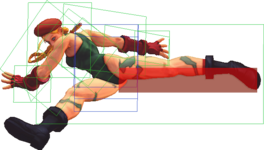 USFIV Cammy jHK Hitbox.png