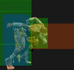SF6 Dhalsim 63214lp hitbox.png