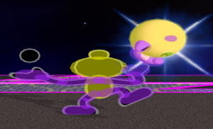 SSBM GnW ForwardThrow Hitbox.png