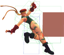 USFIV Cammy MPMK Hitbox.png