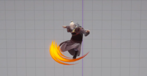 NASB2 Iroh LightDownAir TravelerOfTheSpiritWorld.png