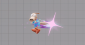 NASB2 Rocko LightForwardAir-TailSlap.png