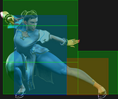 SF6 Chun-Li 2lk hitbox.png